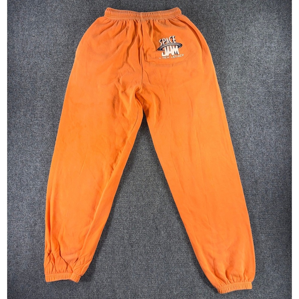 Missguided Space Jam A New Legacy Tune Squad Orange Sweatpants Joggers Small